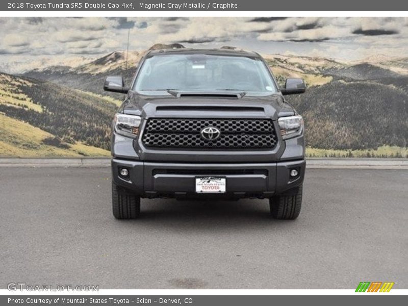 Magnetic Gray Metallic / Graphite 2018 Toyota Tundra SR5 Double Cab 4x4