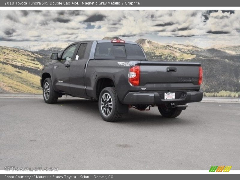 Magnetic Gray Metallic / Graphite 2018 Toyota Tundra SR5 Double Cab 4x4