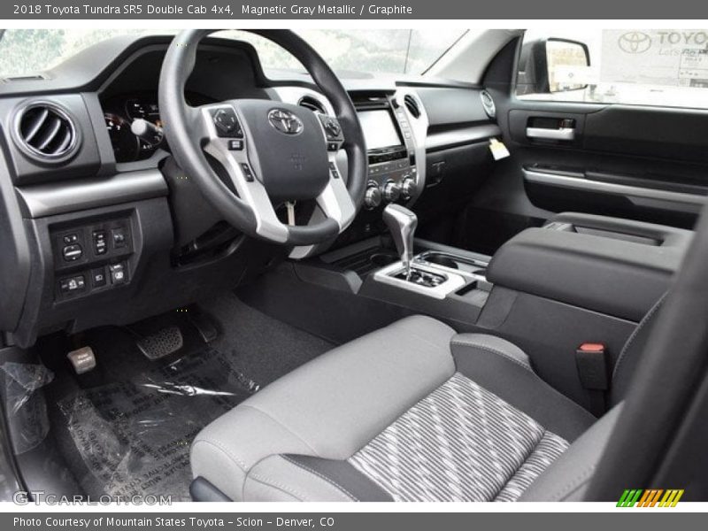 Magnetic Gray Metallic / Graphite 2018 Toyota Tundra SR5 Double Cab 4x4