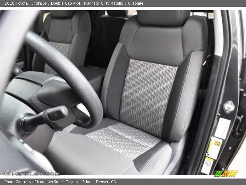 Magnetic Gray Metallic / Graphite 2018 Toyota Tundra SR5 Double Cab 4x4