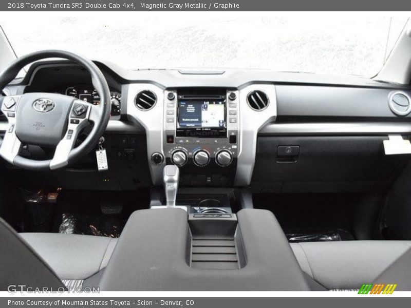 Magnetic Gray Metallic / Graphite 2018 Toyota Tundra SR5 Double Cab 4x4
