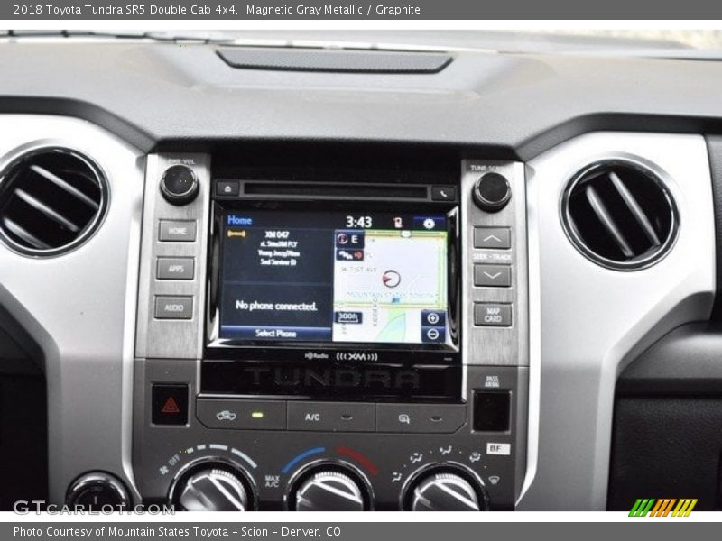 Magnetic Gray Metallic / Graphite 2018 Toyota Tundra SR5 Double Cab 4x4