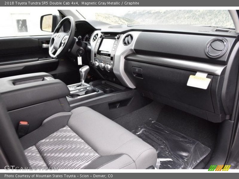 Magnetic Gray Metallic / Graphite 2018 Toyota Tundra SR5 Double Cab 4x4