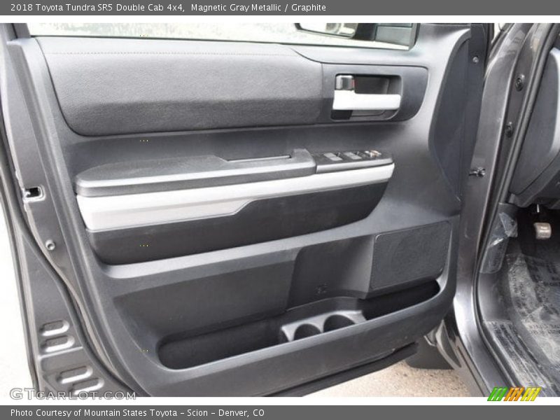 Magnetic Gray Metallic / Graphite 2018 Toyota Tundra SR5 Double Cab 4x4