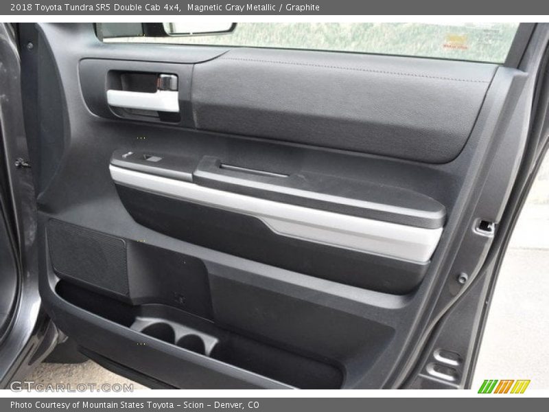 Magnetic Gray Metallic / Graphite 2018 Toyota Tundra SR5 Double Cab 4x4