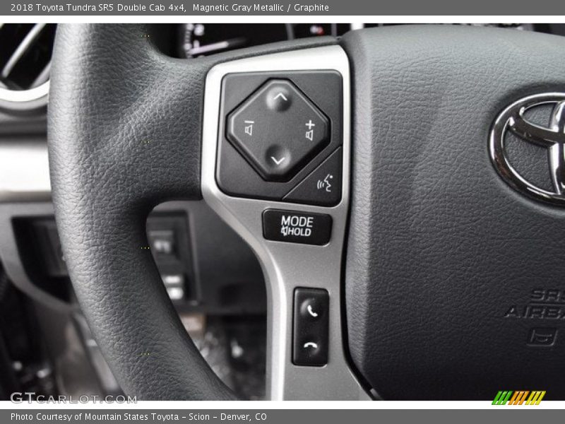 Magnetic Gray Metallic / Graphite 2018 Toyota Tundra SR5 Double Cab 4x4
