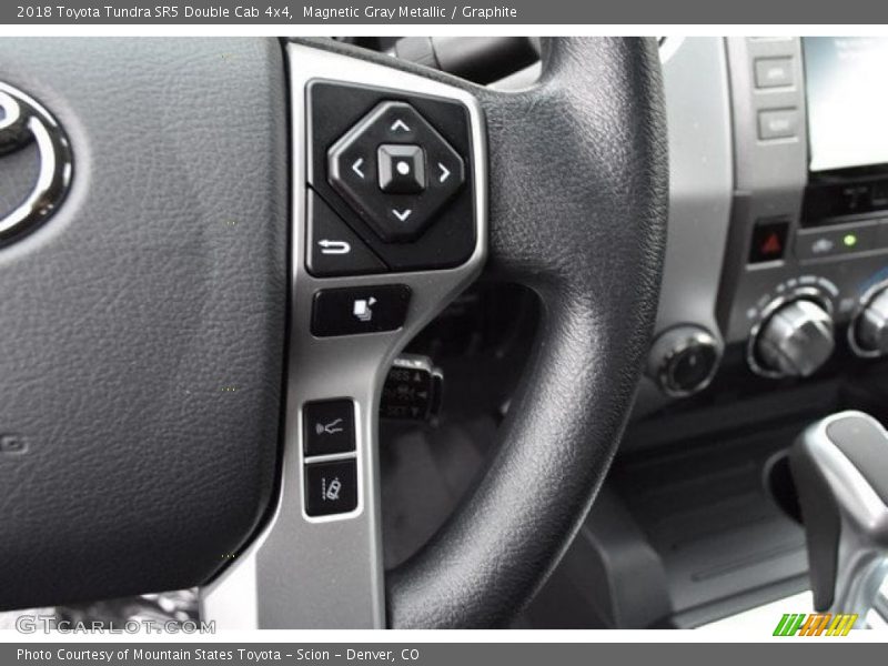 Magnetic Gray Metallic / Graphite 2018 Toyota Tundra SR5 Double Cab 4x4
