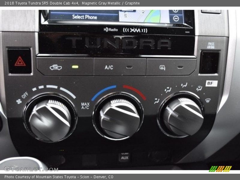 Magnetic Gray Metallic / Graphite 2018 Toyota Tundra SR5 Double Cab 4x4