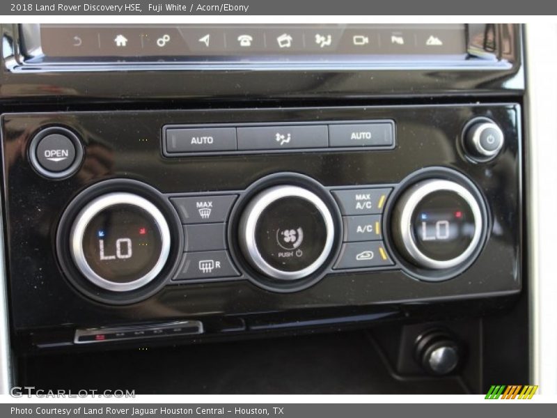 Fuji White / Acorn/Ebony 2018 Land Rover Discovery HSE
