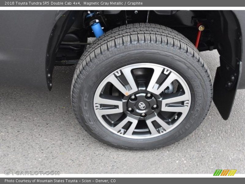 Magnetic Gray Metallic / Graphite 2018 Toyota Tundra SR5 Double Cab 4x4