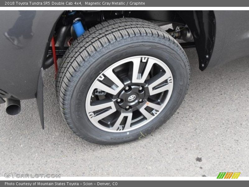 Magnetic Gray Metallic / Graphite 2018 Toyota Tundra SR5 Double Cab 4x4