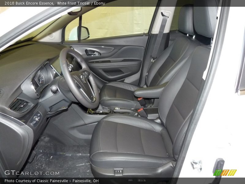 White Frost Tricoat / Ebony 2018 Buick Encore Essence