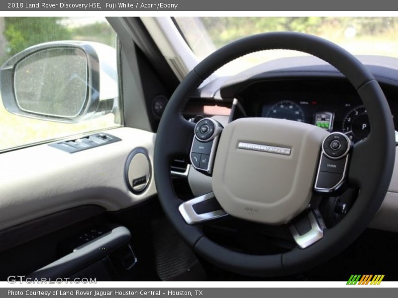 Fuji White / Acorn/Ebony 2018 Land Rover Discovery HSE