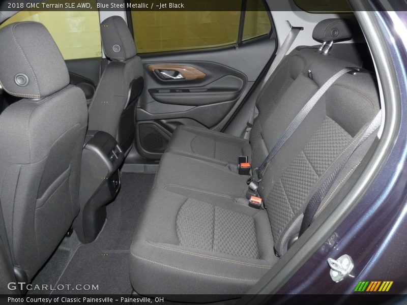 Blue Steel Metallic / ­Jet Black 2018 GMC Terrain SLE AWD