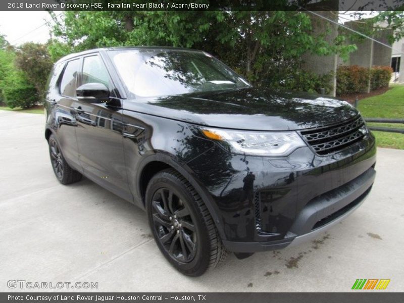 Farallon Pearl Black / Acorn/Ebony 2018 Land Rover Discovery HSE