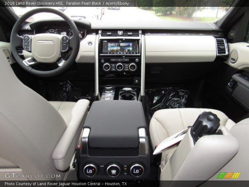 Farallon Pearl Black / Acorn/Ebony 2018 Land Rover Discovery HSE