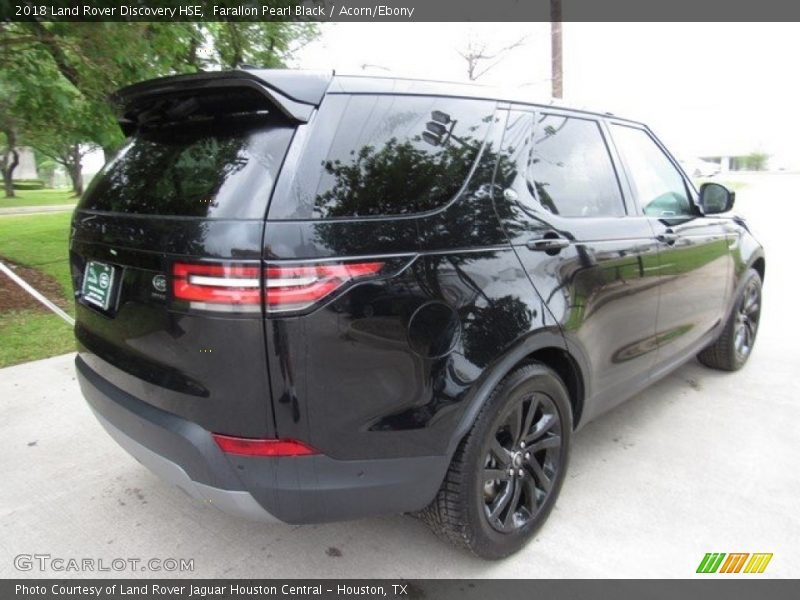 Farallon Pearl Black / Acorn/Ebony 2018 Land Rover Discovery HSE