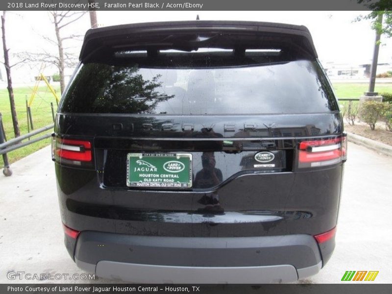 Farallon Pearl Black / Acorn/Ebony 2018 Land Rover Discovery HSE