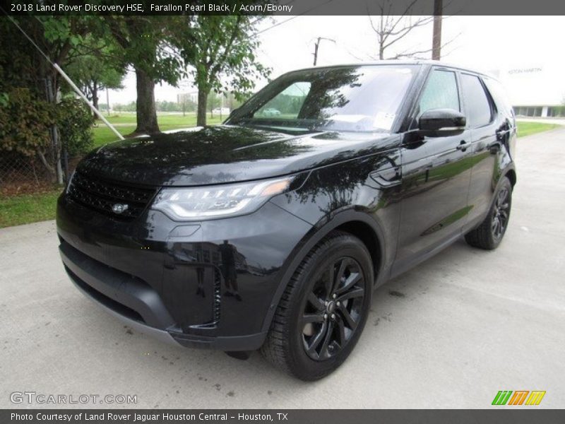 Farallon Pearl Black / Acorn/Ebony 2018 Land Rover Discovery HSE