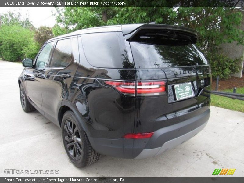 Farallon Pearl Black / Acorn/Ebony 2018 Land Rover Discovery HSE