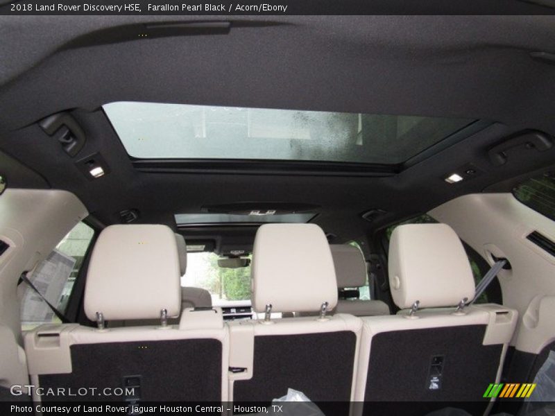 Farallon Pearl Black / Acorn/Ebony 2018 Land Rover Discovery HSE