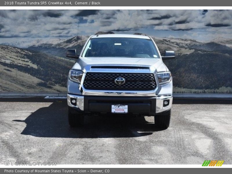 Cement / Black 2018 Toyota Tundra SR5 CrewMax 4x4