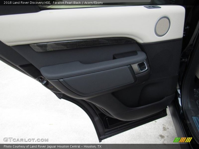 Farallon Pearl Black / Acorn/Ebony 2018 Land Rover Discovery HSE