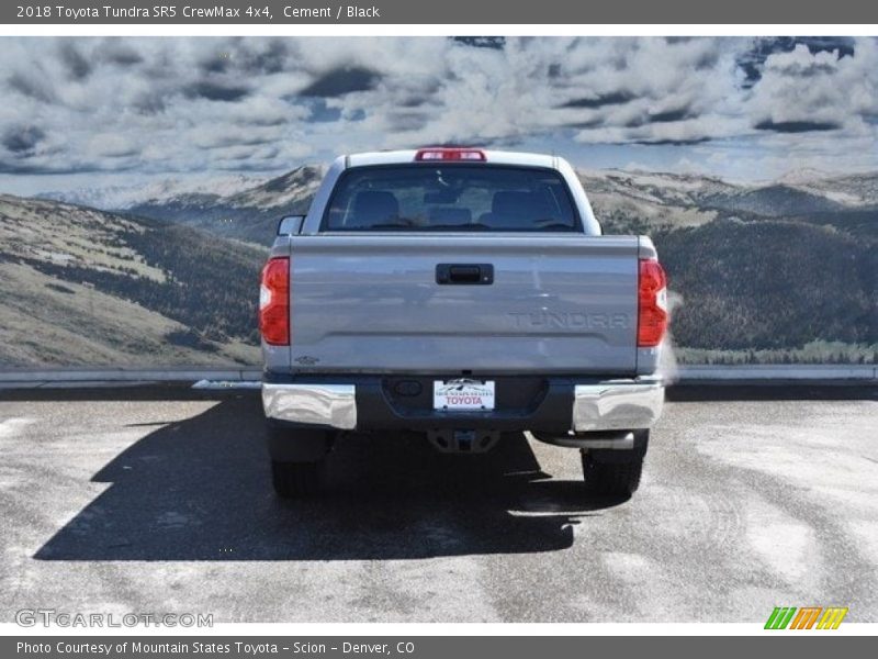 Cement / Black 2018 Toyota Tundra SR5 CrewMax 4x4