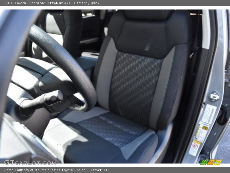 Cement / Black 2018 Toyota Tundra SR5 CrewMax 4x4
