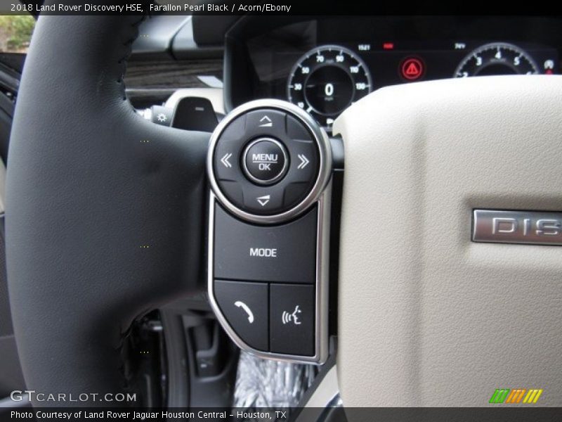 Farallon Pearl Black / Acorn/Ebony 2018 Land Rover Discovery HSE