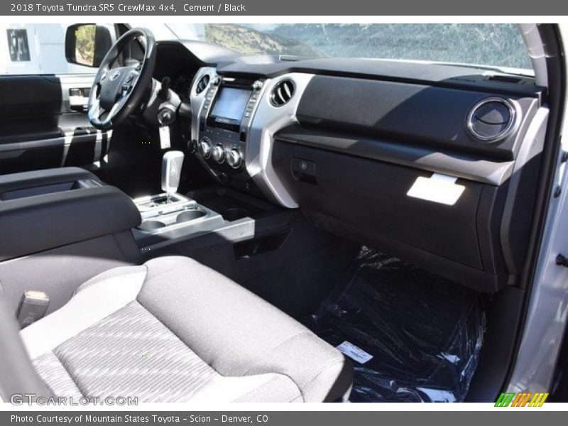 Cement / Black 2018 Toyota Tundra SR5 CrewMax 4x4