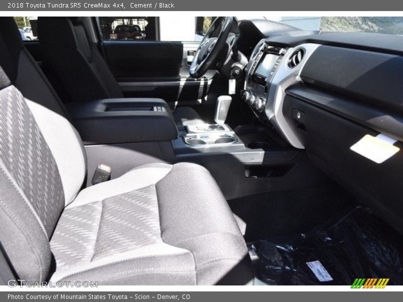 Cement / Black 2018 Toyota Tundra SR5 CrewMax 4x4
