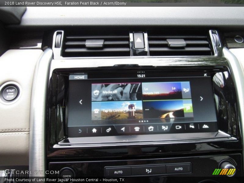 Farallon Pearl Black / Acorn/Ebony 2018 Land Rover Discovery HSE