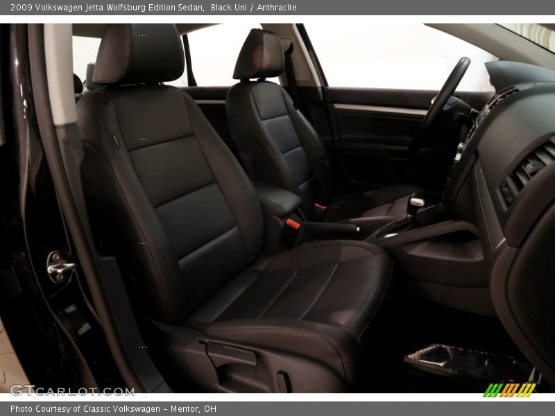 Black Uni / Anthracite 2009 Volkswagen Jetta Wolfsburg Edition Sedan