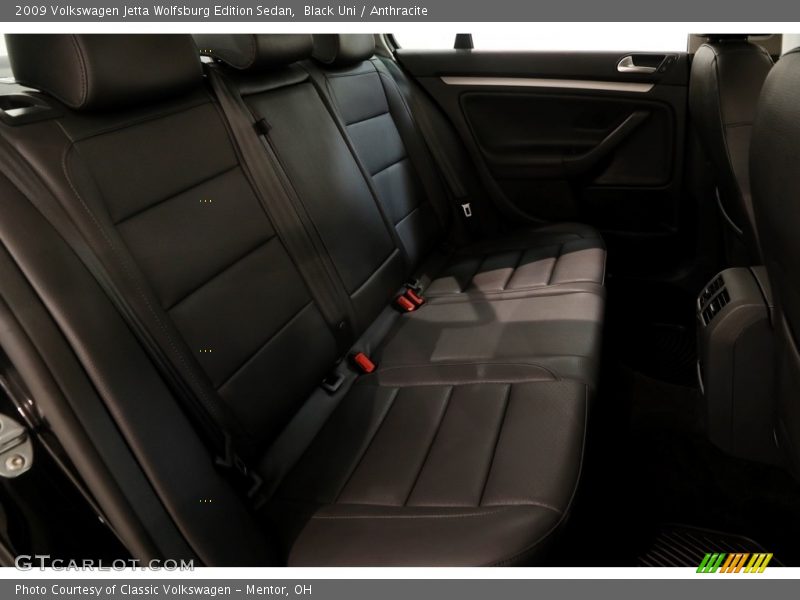 Black Uni / Anthracite 2009 Volkswagen Jetta Wolfsburg Edition Sedan