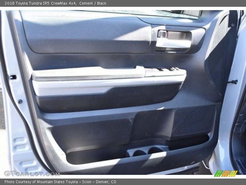 Cement / Black 2018 Toyota Tundra SR5 CrewMax 4x4