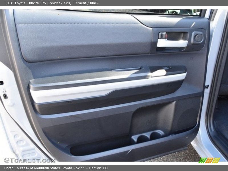 Cement / Black 2018 Toyota Tundra SR5 CrewMax 4x4