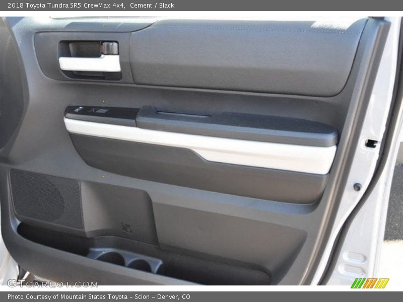 Cement / Black 2018 Toyota Tundra SR5 CrewMax 4x4