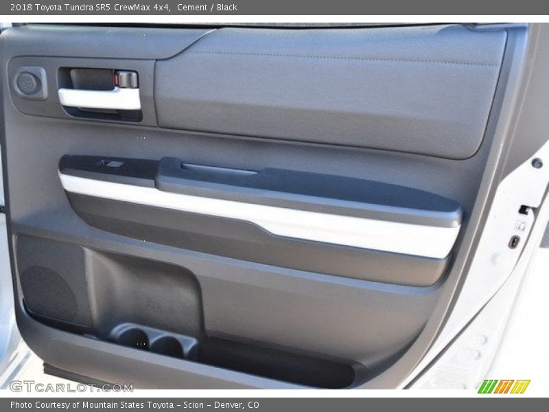 Cement / Black 2018 Toyota Tundra SR5 CrewMax 4x4