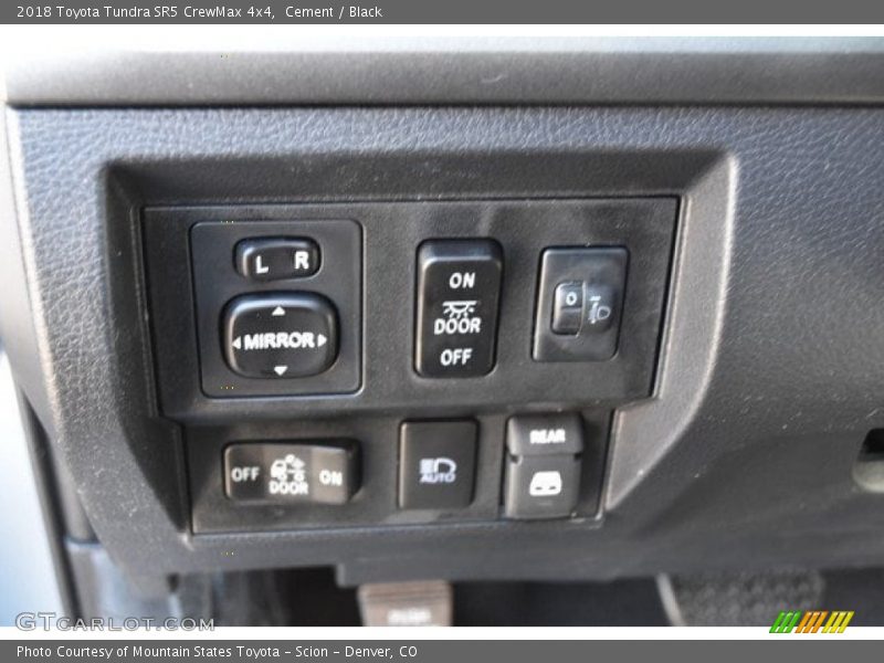 Cement / Black 2018 Toyota Tundra SR5 CrewMax 4x4