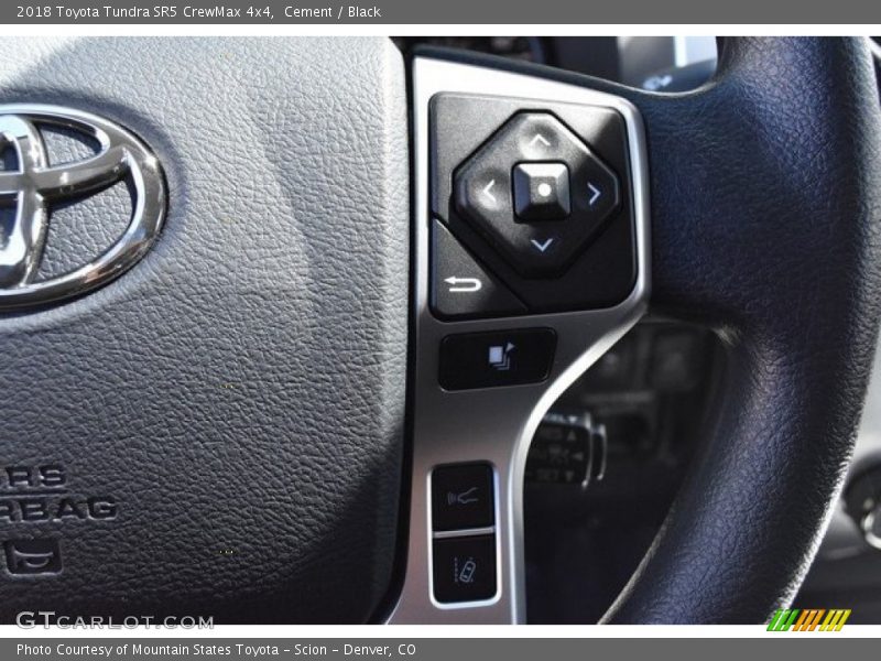 Cement / Black 2018 Toyota Tundra SR5 CrewMax 4x4