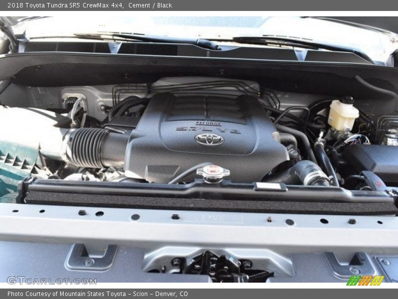 Cement / Black 2018 Toyota Tundra SR5 CrewMax 4x4