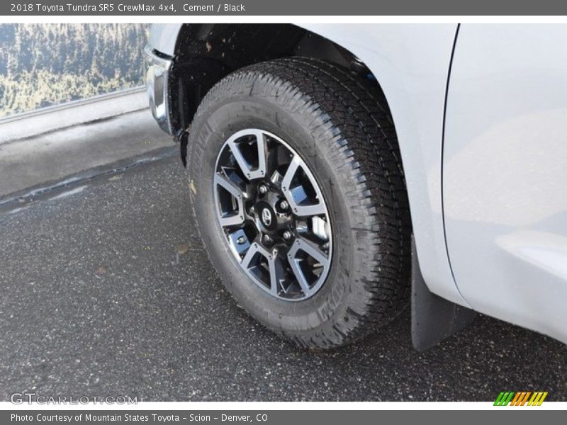 Cement / Black 2018 Toyota Tundra SR5 CrewMax 4x4