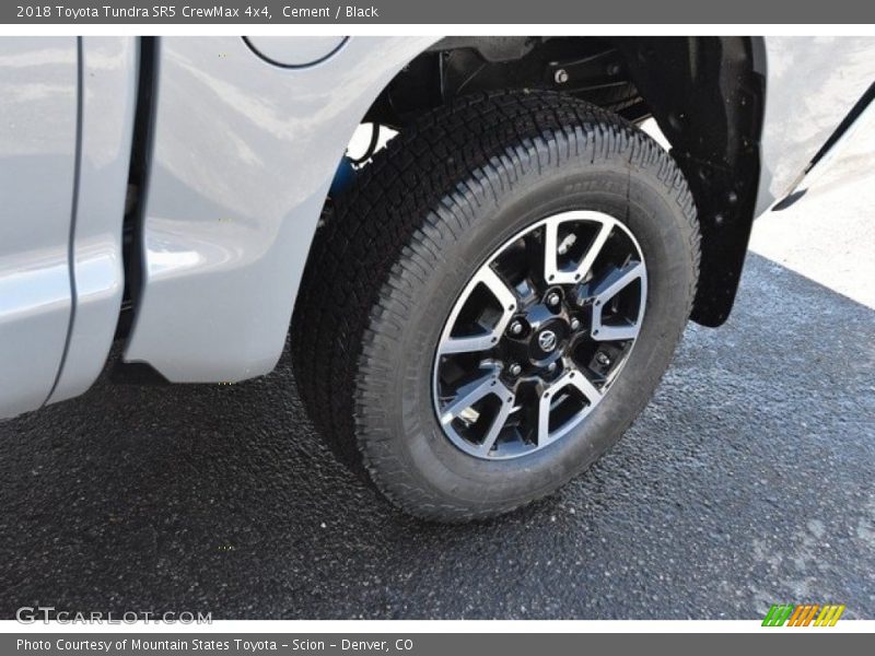 Cement / Black 2018 Toyota Tundra SR5 CrewMax 4x4