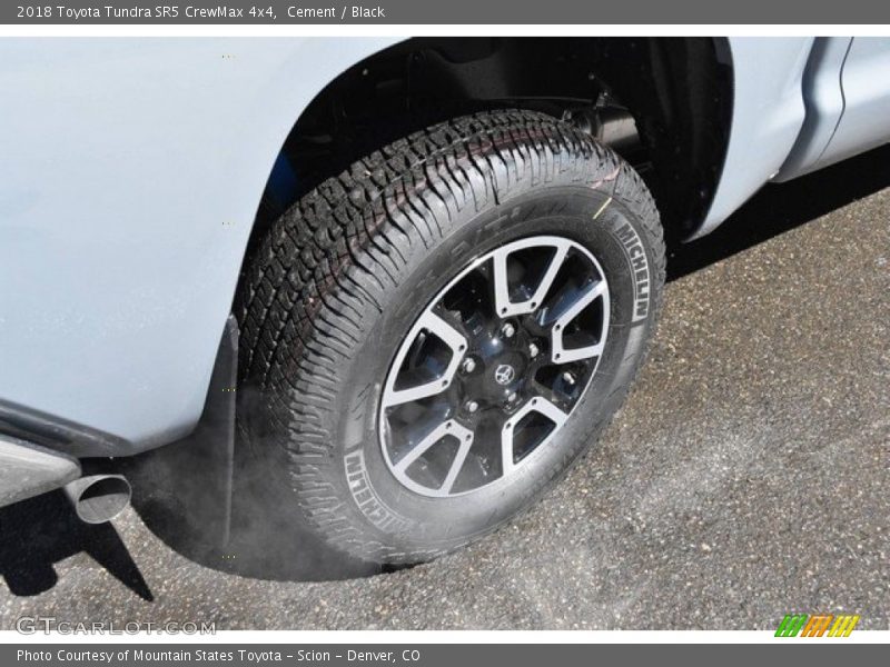 Cement / Black 2018 Toyota Tundra SR5 CrewMax 4x4