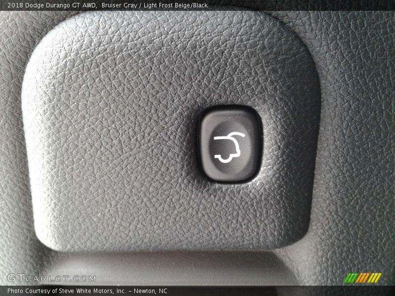 Bruiser Gray / Light Frost Beige/Black 2018 Dodge Durango GT AWD