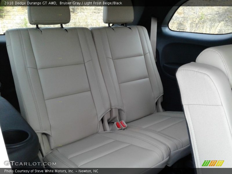 Bruiser Gray / Light Frost Beige/Black 2018 Dodge Durango GT AWD