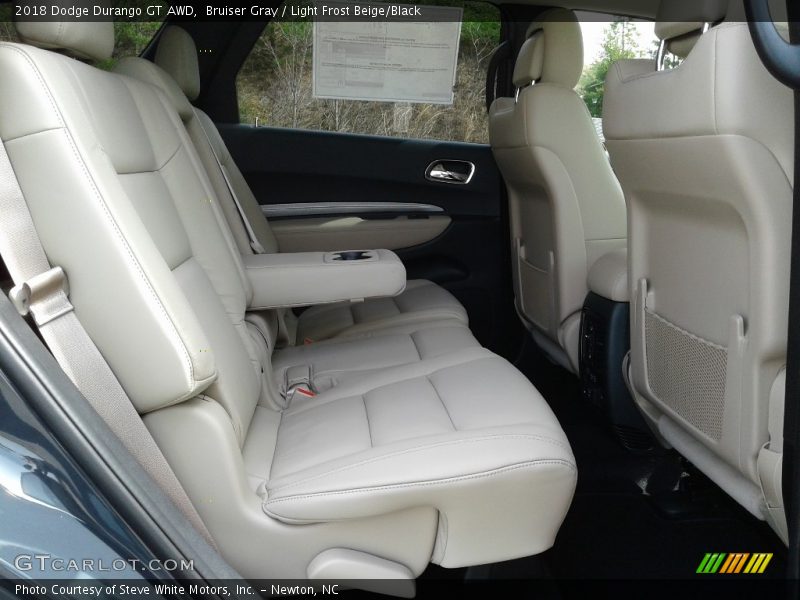Bruiser Gray / Light Frost Beige/Black 2018 Dodge Durango GT AWD