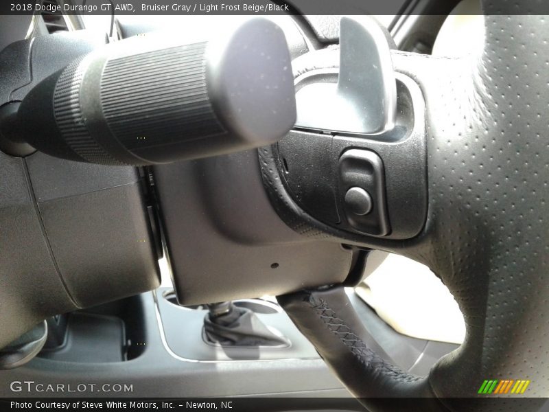 Bruiser Gray / Light Frost Beige/Black 2018 Dodge Durango GT AWD
