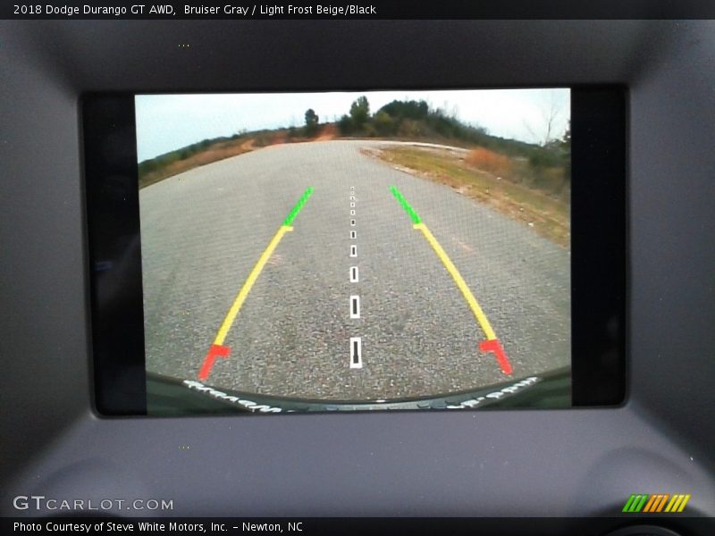 Bruiser Gray / Light Frost Beige/Black 2018 Dodge Durango GT AWD
